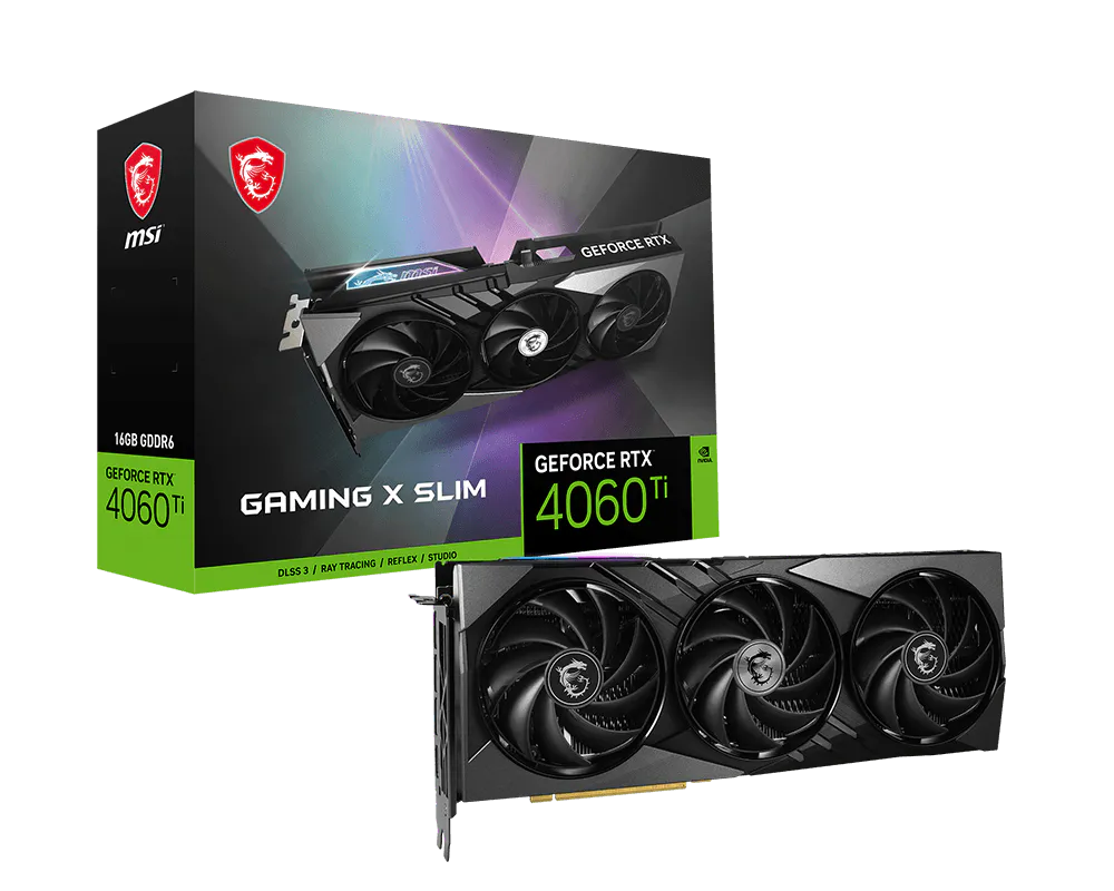 MSI GeForce RTX 4060 Ti GAMING X SLIM 16G